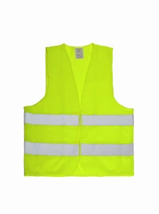 KAMIZELKA ODBLASKOWA OSTRZEGAWCZA ŻÓŁTA - rozm. L