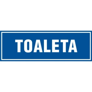 ZNAK - TOALETA - PB 040 BH PN
