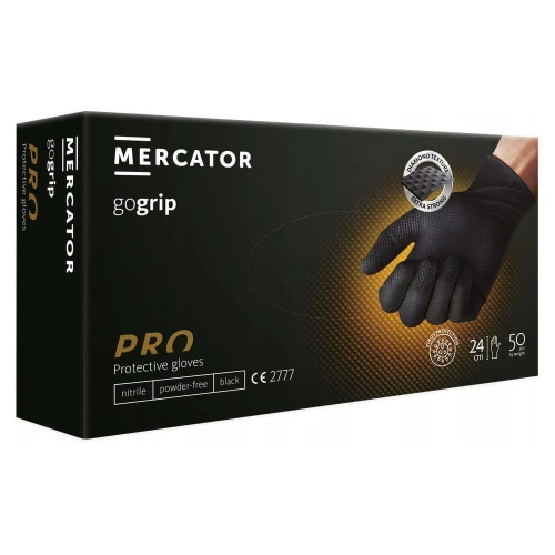 Mercator GoGrip  nitrylowe rękawice przemysłowe