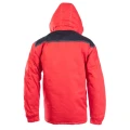 KURTKA PARKA WSTAWKA KOLOR BRIXTON SNOW OSPR CZARNO-CZERWONY (cc)