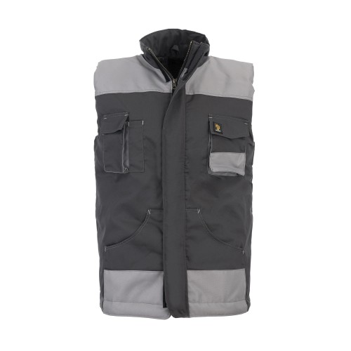 BEZRĘKAWNIK OCIEPLANY PROMAN 260 CHARCOAL ROZM. 48