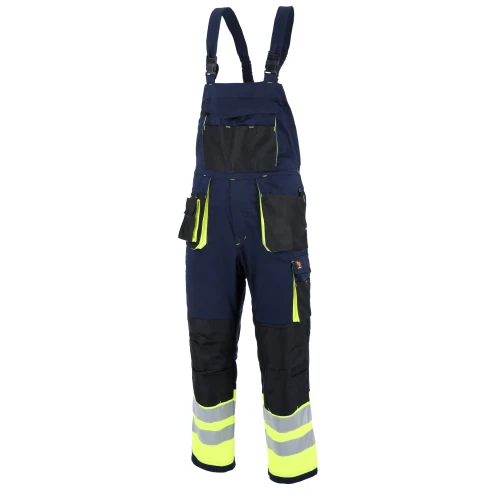 SPODNIE OGRODNICZKI PROMAN STRETCH 250 GRANATOWY HV ROZM. 56