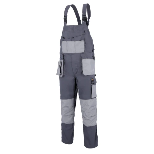 SPODNIE OGRODNICZKI PROMAN STRETCH 250 SZARY ROZM. 52