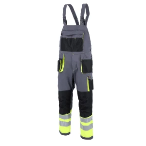 SPODNIE OGRODNICZKI PROMAN STRETCH 250 SZARY HV ROZM. 62