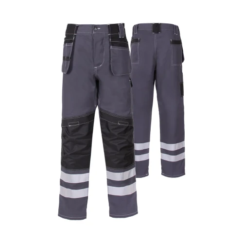SPODNIE DO PASA PROMONTER COTTON 250 SZARE ROZM. 62