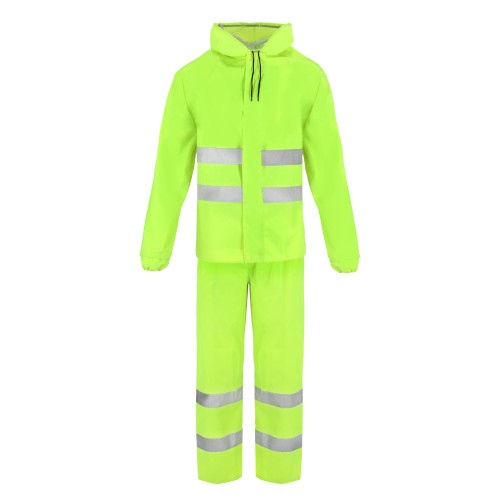 LEKKI KOMPLET PRZECIWDESZCZOWY RAINVIS YELLOW ROZM. XL