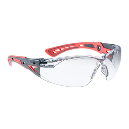 OKULARY OCHRONNE BOLLE RUSH SMALL SZARO/RÓŻOWE