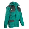 KURTKA PARKA WSTAWKA KOLOR BRIXTON SNOW OSPR zielono - czarny