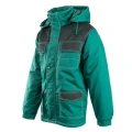 KURTKA PARKA WSTAWKA KOLOR BRIXTON SNOW OSPR zielono - czarny
