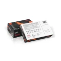 Rękawiczki Max-Grip Nitrylowe Bezpudrowe Pomarańczowe - 100/90 szt.