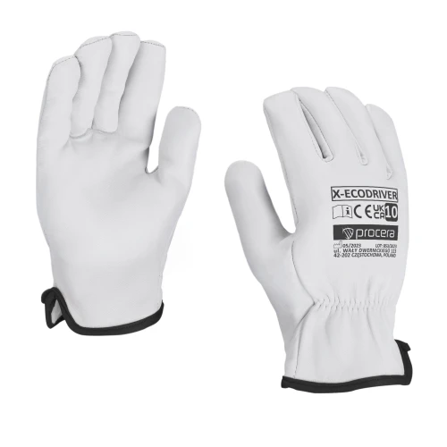 RĘKAWICE CAŁOSKÓRZANE X-ECODRIVER ROZM. 10