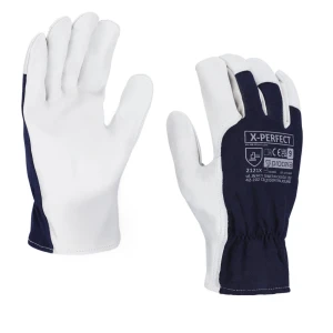 RĘKAWICE WZMOCNIONE KOZIĄ SKÓRĄ X-PERFECT ROZM. 9