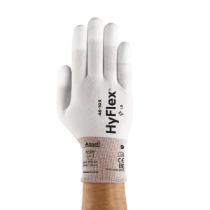 Rękawice ANSELL HYFLEX 48-105 powlekane końce palców - 10