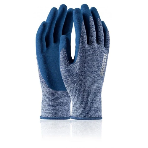 Rękawice powlekane ARDON NATURE TOUCH z blistrem - niebieski - 10 SPE