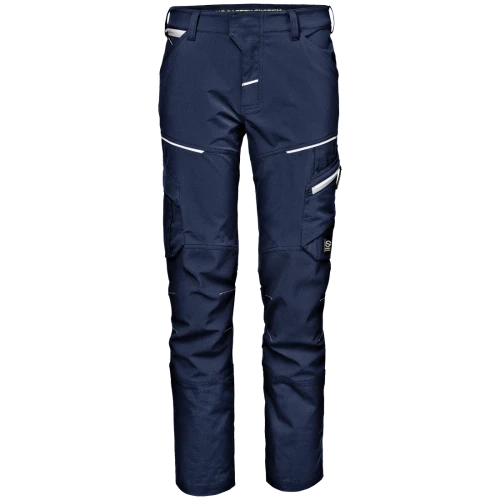 Spodnie do pasa GEMINI Dark Blue niebieskie Sir Safety stretch MC2051