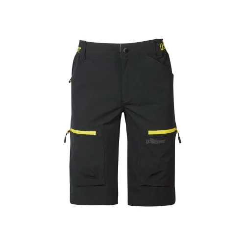 Spodenki szorty u-power ARES stretch FU280BC Black Carbon