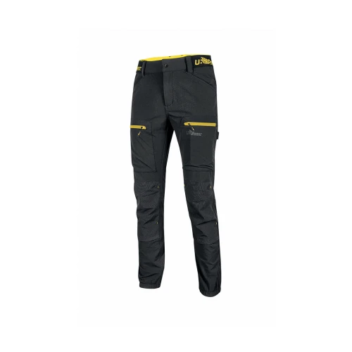 Elastyczne spodnie robocze z tkaniny stretch U-4 HORIZON Black Carbon
