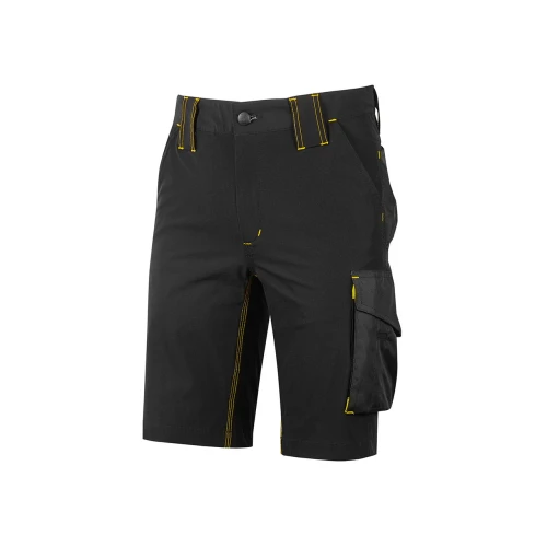 Spodenki szorty u-power MERCURY stretch FU196BC Black Carbon