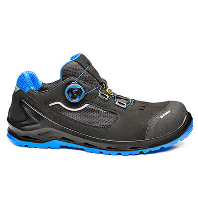 Sandały ochronne  BASE B1223 - I-Code Shoe S1P ESD SRC Czarny/Niebieski