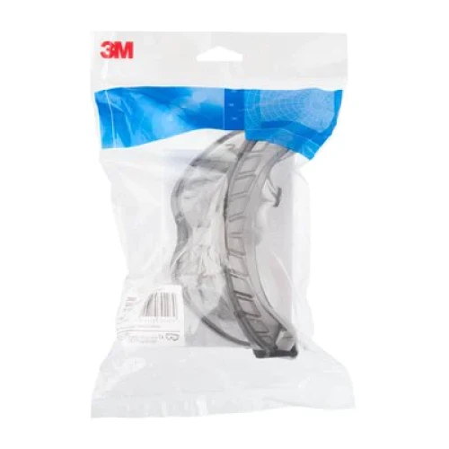 Gogle ochronne 3M 2890S szczelne, Anti-Scratch/Anti-Fog, bezbrawne soczewki