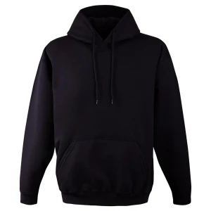 BLUZA Z KAPTUREM 280G CZARNA ROZM. S
