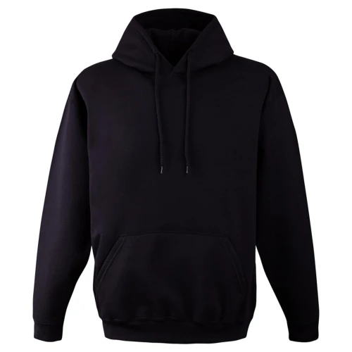 BLUZA Z KAPTUREM 280G CZARNA ROZM. S