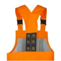 Spodnie ogrodniczki model 001 - pomarańczowy - 56/XL