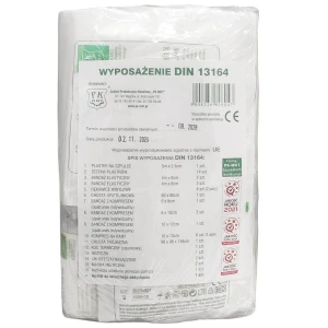 WYPOSAŻENIE DO APTECZKI DIN13164