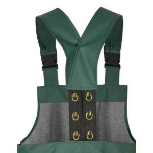 Spodnie ogrodniczki model 001 - zielony - 58/XXL