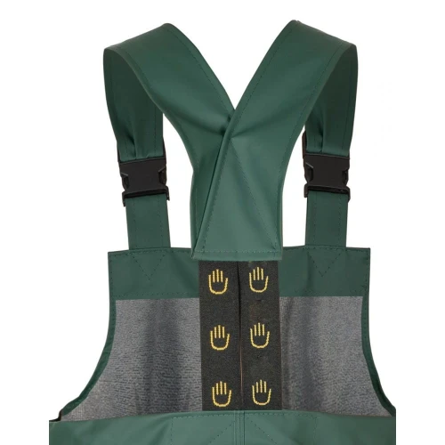 Spodnie ogrodniczki model 001 - zielony - 58/XXL