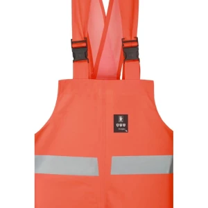 Spodnie ogrodniczki AJ 1011 wodoochronne ostrzegawcze - pomarańczowy - 58/2XL
