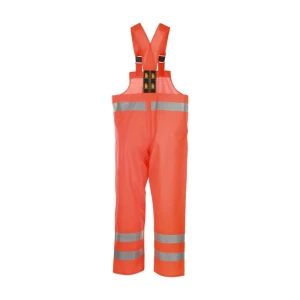 Spodnie ogrodniczki AJ 1011 wodoochronne ostrzegawcze - pomarańczowy - 60/3XL