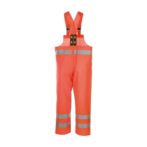Spodnie ogrodniczki AJ 1011 wodoochronne ostrzegawcze - pomarańczowy - 62/4XL