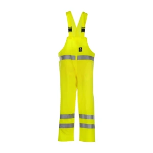 Spodnie ogrodniczki AJ 1011 wodoochronne ostrzegawcze - żółty - 62/4XL