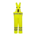 Spodnie ogrodniczki AJ 1011 wodoochronne ostrzegawcze - żółty - 62/4XL