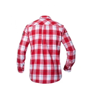 Koszula flanelowa OPTIFLANNEL - czerwony - XL