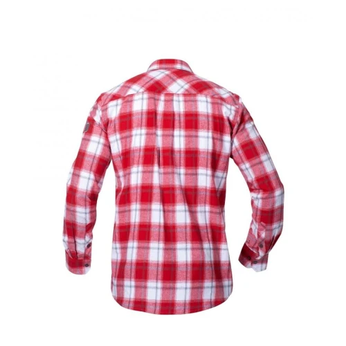 Koszula flanelowa OPTIFLANNEL - czerwony - XL