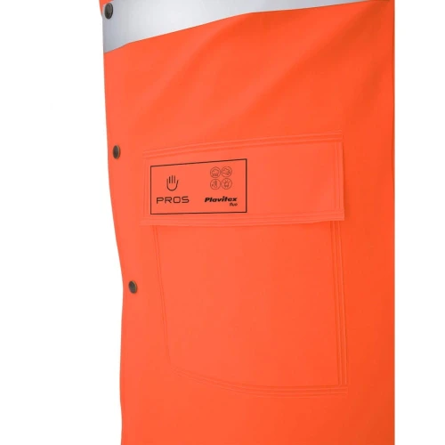 Płaszcz wodoochronny ostrzegawczy AJ model 106/R - pomarańczowy - 48