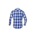 Koszula flanelowa OPTIFLANNEL - niebieski - M