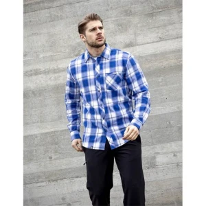 Koszula flanelowa OPTIFLANNEL - niebieski - XL