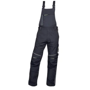 Spodnie ogrodniczki URBAN - czarno-szary - 170-175cm - L