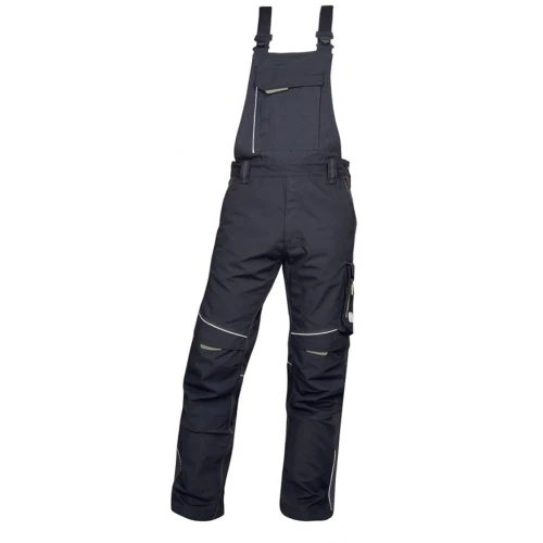 Spodnie ogrodniczki URBAN - czarno-szary - 170-175cm - L
