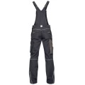 Spodnie ogrodniczki URBAN - czarno-szary - 170-175cm - M