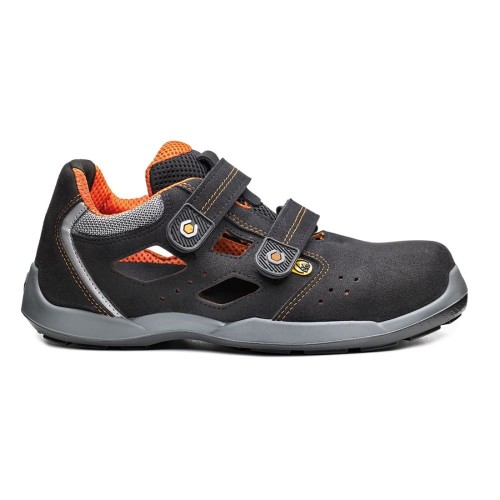 Sandały Judo Sandal S1P ESD SRC - czarny/pomarańcz - 41