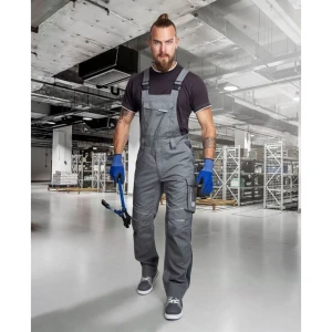 Spodnie ogrodniczki URBAN+ - szary - 170-175cm - L