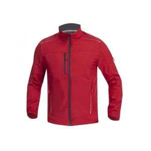 Kurtka softshell VISION męska - czerwony - XXXL