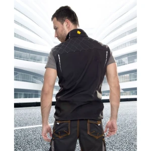 Kamizelka softshell VISION - czarny - L