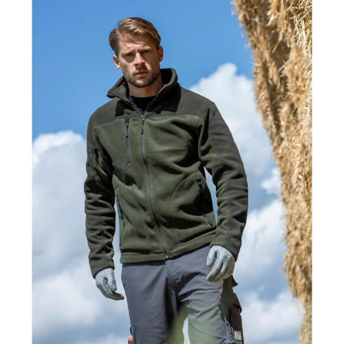 Bluza polarowa MICHAEL męska - zielony - S