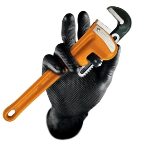 Rękawice GRIPPAZ 246A czarne 50 szt. - 9