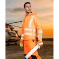Kurtka softshell ostrzegawcza SIGNAL - pomarańczowy - XL
